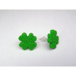 Fimo cloverleaf pattern needle