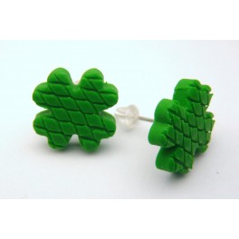 Fimo cloverleaf pattern needle