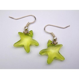 Earrings Blue Star